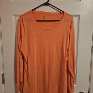 Carhartt Orange Long Sleeve Shirt XL